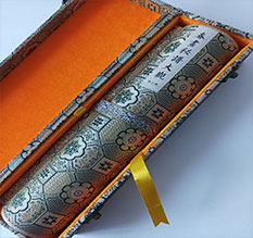 莒县书画装裱案例